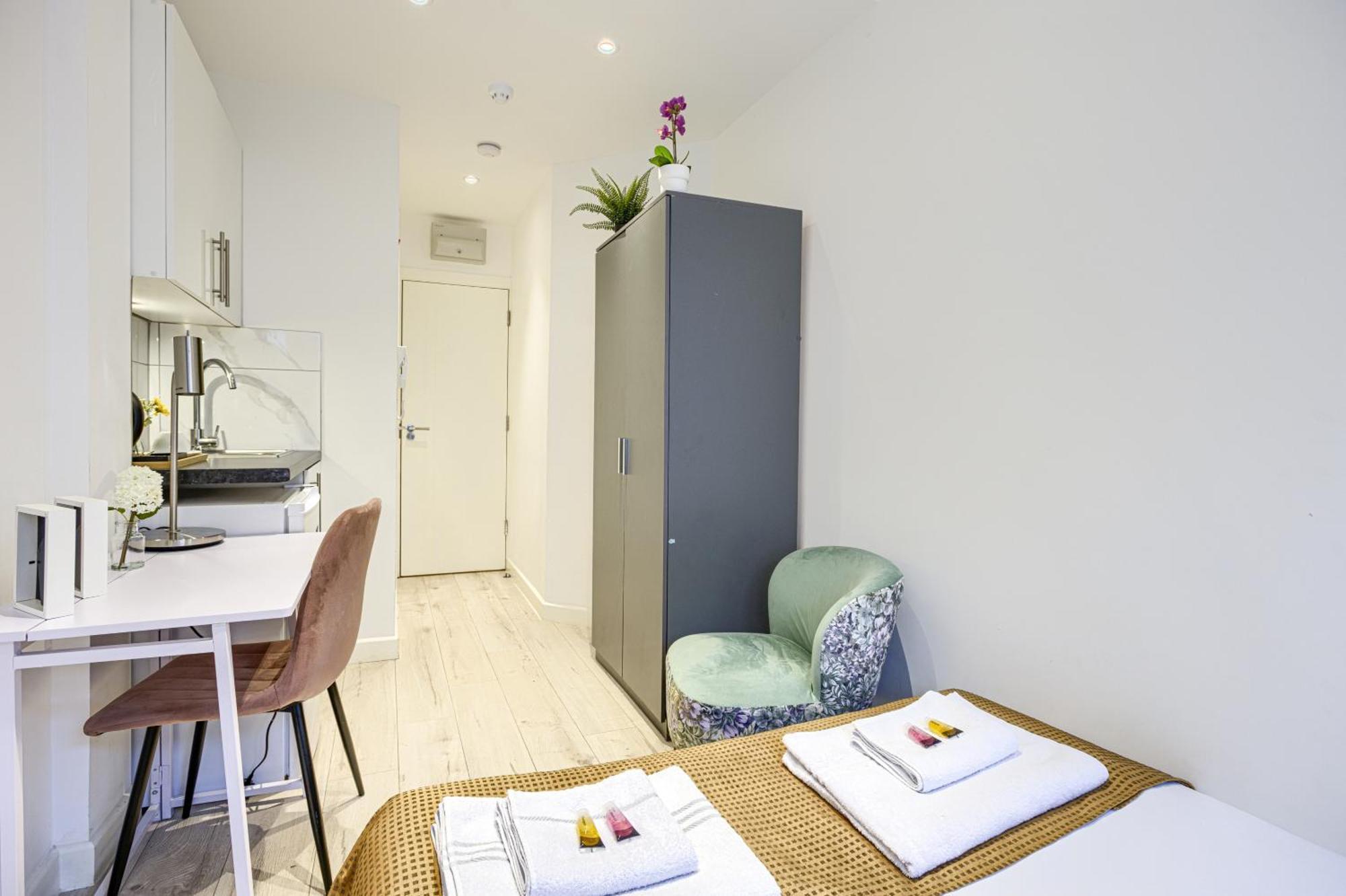 The Finsbury Deluxe Apartments Londres Quarto foto